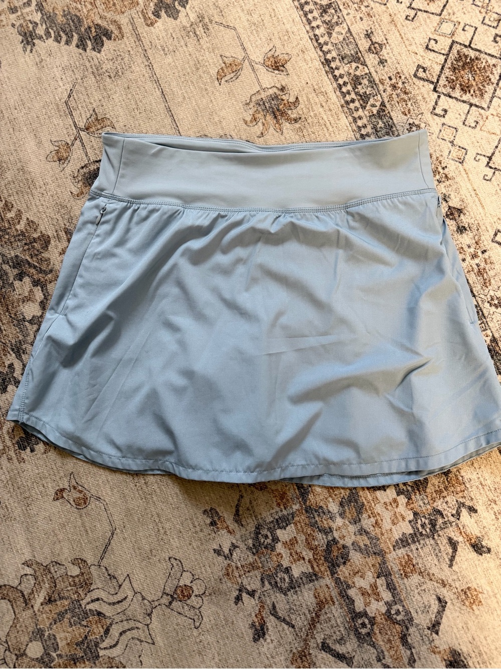 Old Navy Light Blue Active Skirt with built in short